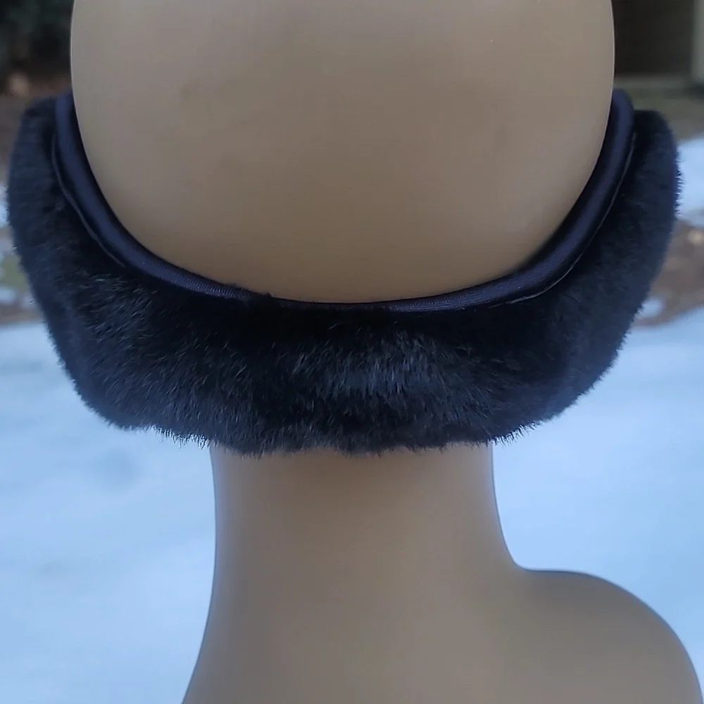 Polar Tec 180s Child/Small head Ear Muffs Behind Head Ear Warmer Fleece Gray
